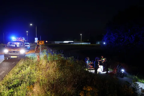 Gewonde bij ongeval op fietspad langs de Ruinerwoldseweg in Meppel