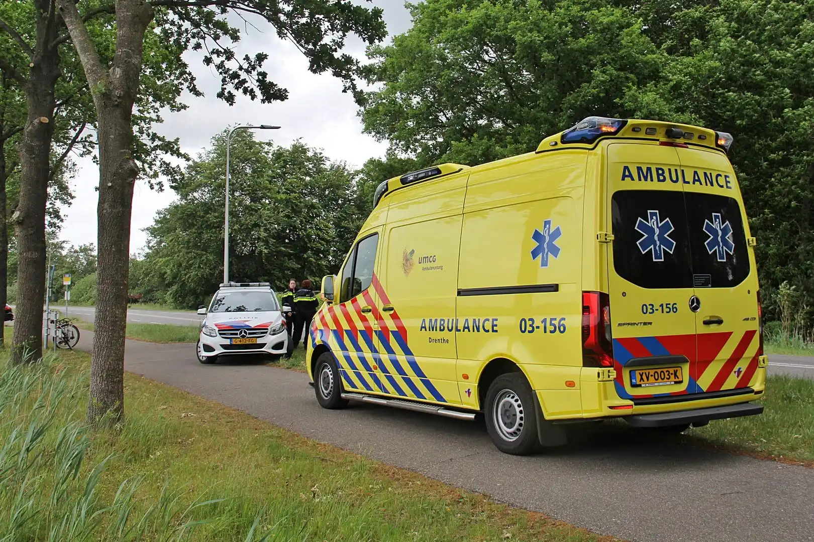 Fietser gewond bij ongeval op de Steenwijkerstraatweg in Meppel