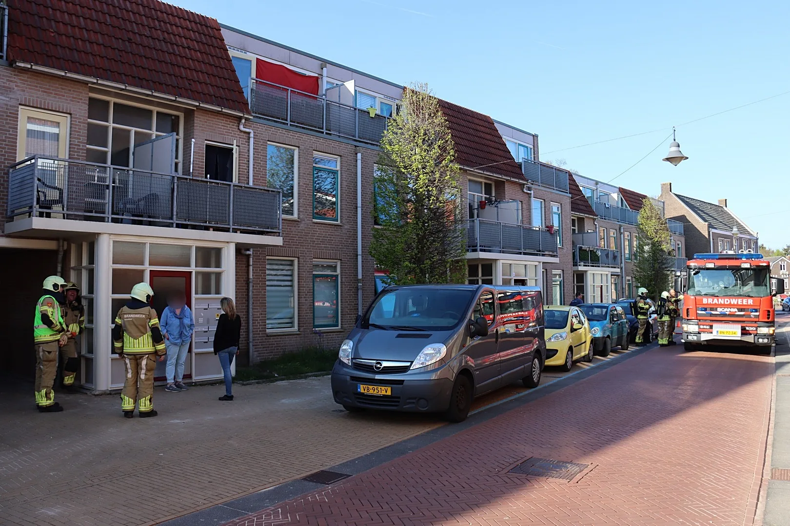 Vreemde geur waargenomen in appartementencomplex aan de Weemstraat in Steenwijk