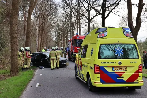 Gewonde bij eenzijdig ongeval in Uffelte