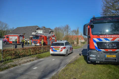 Woningbrand in Paasloo snel geblust dankzij brandalarm
