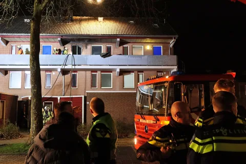 Bewoner gewond bij brand in appartementencomplex in Meppel