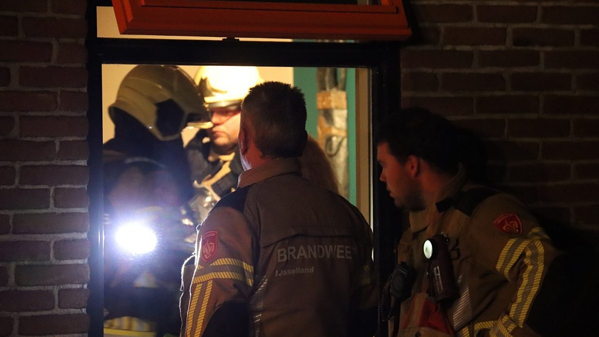 Brandweer Steenwijk voert na controle uit in Zuidveen
