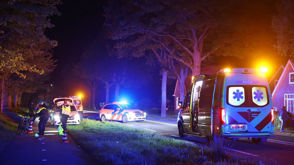 Ernstig ongeval op het fietspad langs de Oldemarktseweg in de Basse (Video)